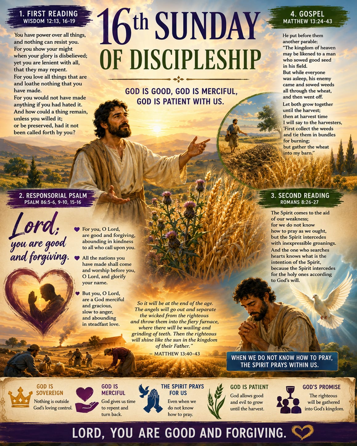 16th Sunday of Discipleship