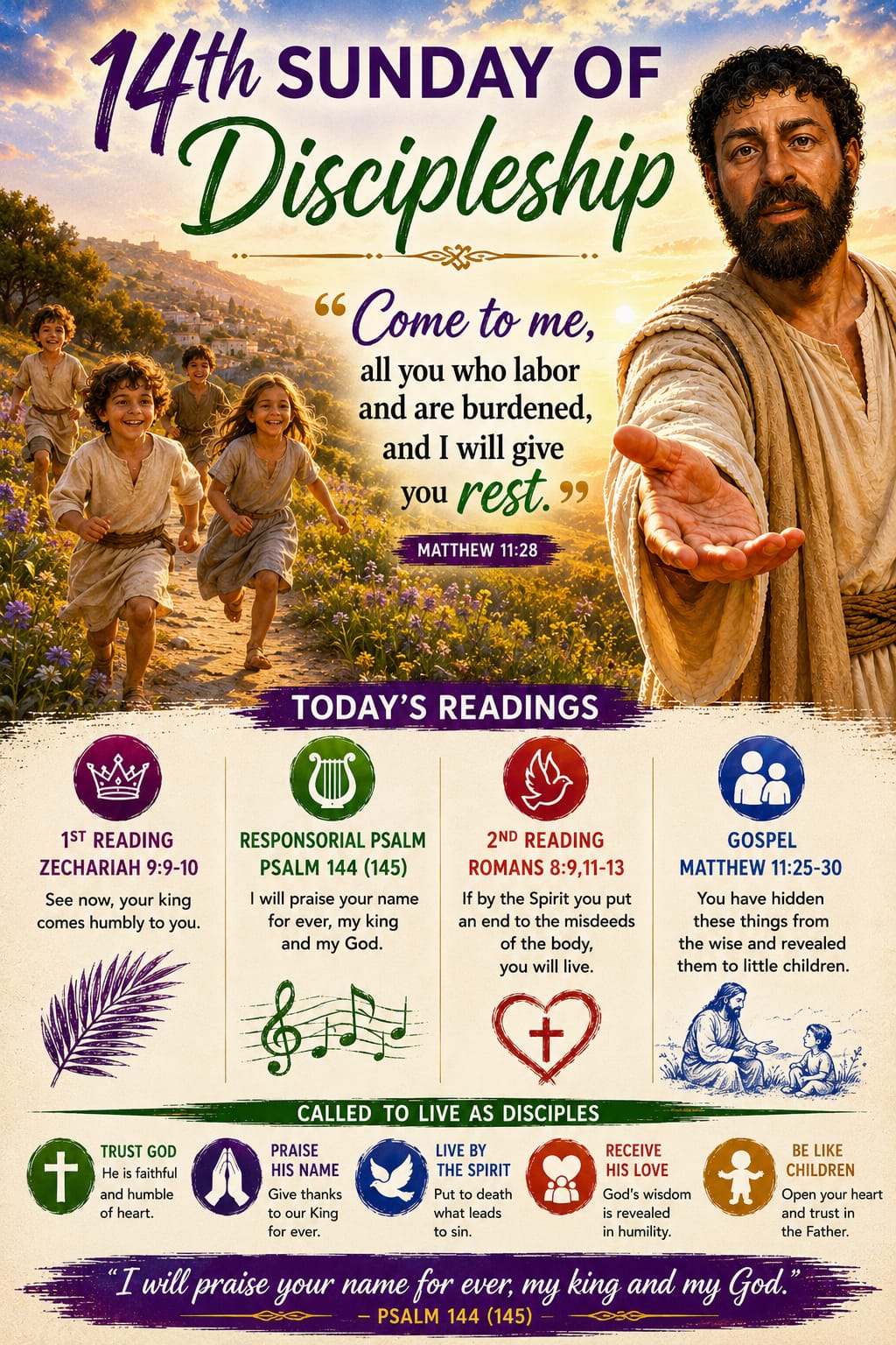 14th Sunday of Discipleship